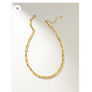 Uncommon James Rebellious Curb Chain Gold Necklace